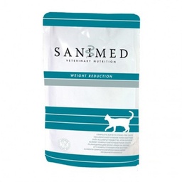 [+V_RSNM100WWR] Sanimed Curative Cat Weight Reduction Feline 減重配方 濕糧 貓用 100g x 12包 [訂貨需時5-7天]