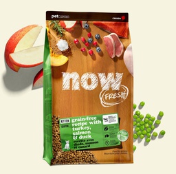 [B03] bNOW_008_Kitten] [斷貨中, 未有返貨日期, 可訂貨等貨到] NOW FRESH Grain Free Kitten Cat Food Recipe ((8lb))無穀物 幼齡 貓糧配方 火雞+三文魚+鴨 (Now 8lb 綠)