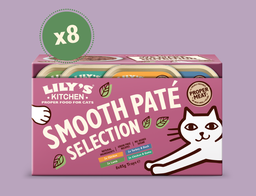 [C01] CLily_01.CCMP01 MutiPack] Lily's Kitchen 四款最愛惹味盒 Smooth Pate Selection 85g X 8 {原裝行貨}