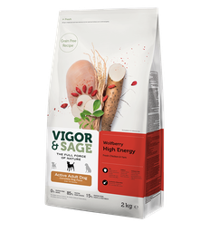 [++Vigor &amp; Sage 訂貨狗糧] 停_Vigor & Sage 狗糧 山藥高能量成犬 Wolfberry High Energy Adult Dog 12kg 