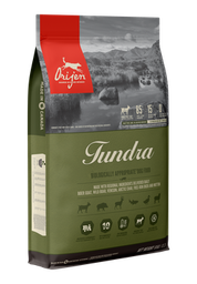 [+_B_Orijen 渴望] Orijen渴望 狗糧 － 無穀物凍原成犬配方 Tundra 6kg {原裝行貨} (訂貨需時3-5天)