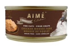 [C07]_CAime_Mousse 7745 (TUA75)] Aime Kitchen Complete #7745【Chicken Mousse Fare】75g 幼滑雞肉慕絲 無穀物 主食罐 (啡)