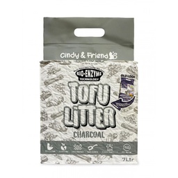 [.LC&amp;F Tofu Litter (Charcoal) - 7L(6)] Cindy & Friends 木炭味豆腐砂 Tofu Litter (Charcoal) - 7L