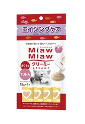 [ZY]_SP MMCM10] Aixia Miaw Miaw MMCM10 吞拿魚味長青保健肉醬 15g x 4條裝 紅包紫字