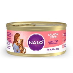 [C09]_cHalo_5.5_40081] (有現貨~)HALO 貓罐頭 Salmon Stew 5.5oz 無穀野生三文魚主食罐 40081