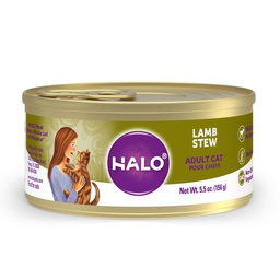 [C09]_cHalo_5.5_40083] HALO 貓罐頭 Lamb STEW 5.5OZ 無穀羊肉主食罐 40083