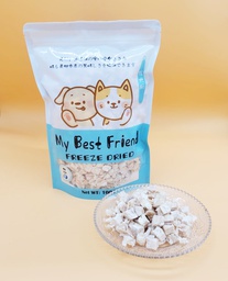 [ZY] MyBF_S 100G鱈魚] My Best Friend 脫水貓狗小食- 鱈魚 100g