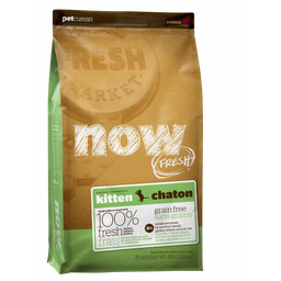 [B03] bNOW_003_Kitten] NOW FRESH Grain Free Kitten Cat Food Recipe ((4lb))無穀物 幼齡 貓糧配方 火雞+三文魚+鴨 (Now 4lb 綠)