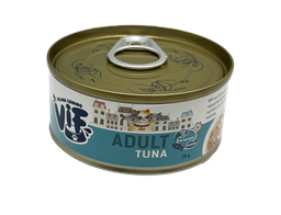 [C10]_Cvif_075_AC1] Felina Canino VIF Adult Tuna in Gravy 75g 吞拿魚成貓配方鮮味貓罐頭 75克 (無卡拉膠)