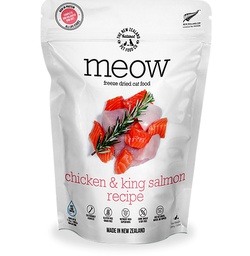 [C11]_B NZ-MFD280CS] THE New Zealand NATURAL Meow Freeze Dried 280g Chicken & King Salmon 優質凍乾雞肉+帝皇三文魚