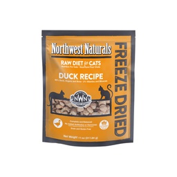 [ C11]_S_Nwn 鴨肉 11 oz] Northwest Naturals CAT Freeze Dried Duck Recipe 11oz 無穀物凍乾小粒鴨肉貓糧 (NWFFD11DK)