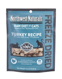 [ C11]_S_Nwn 火雞 4 oz] Northwest Naturals CAT Freeze Dried Turkey Recipe 04oz 無穀物凍乾小粒火雞肉貓糧 (藍) (NWFFD04TUR)