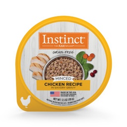 [C08]_cNV  滋味杯雞] Nature's Variety Instinct 3.5oz Minced Real CHICKEN Recipe 本能天然主食滋味杯 雞肉 3.5oz