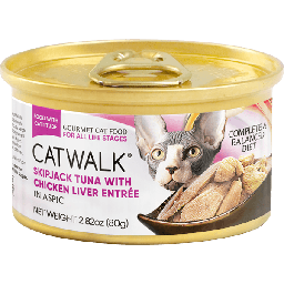 [C10]_Catwalk Tuna with Chicken Liver (CW-TLC138685)] Catwalk Skipjack Tuna with Chicken Liver Entree in Aspic 吞拿魚雞肝肉凍 80g 