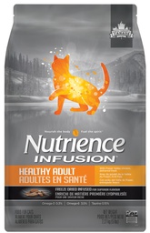 [B_Nutrience_C2507] NUTRIENCE Infusion 5LB Healthy Adult 凍乾外層 成貓配方 鮮雞肉 