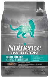 [B_Nutrience_C2517] NUTRIENCE Infusion 5LB Adult Indoor 凍乾外層 室內貓配方 鮮雞肉 (C2517)