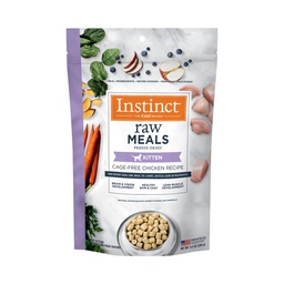 [C11] D_NV_614258紫] Nature's Variety Instinct 9.5OZ Raw Meals Freeze-Dried Cage-Free Chicken Kitten 本能凍乾原食生鮮貓糧 走地雞 幼貓 