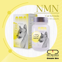 [ZY] H_NMN_30cat] NMN (Dr.Metrics x Cream Bro) NAD Booster Cat Formula 20mg x 30粒