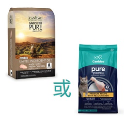 [B04]_BCanidae P Chicken 10 (3517)] CANIDAE Cat Grain-Free PURE Limited Ingredient Chicken Recipe 10磅 無穀物雞肉配方全貓糧 Elements新舊裝隨機  (3517)